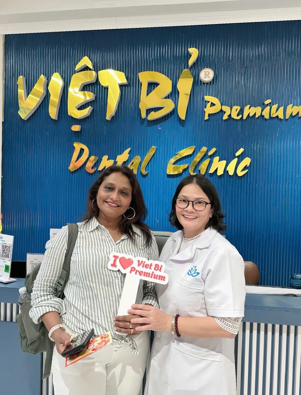 Happy patient with doctor