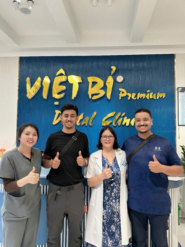 Happy patient with doctor